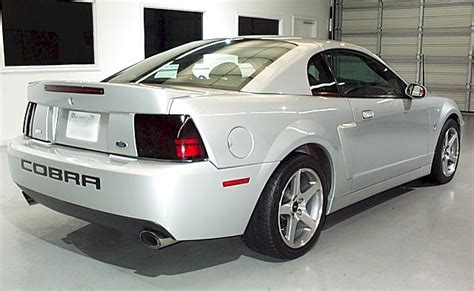 Silver Metallic 2003 Ford Mustang Svt Cobra Coupe