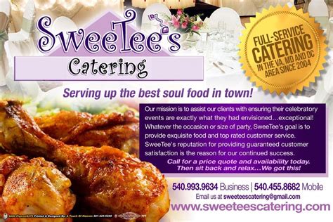 Hearty foods are the main meals, of the hard working class, imagine what lumberjacks have for breakfast, lunch, and dinner. SweeTee's Catering - CLOSED - Southern - 12218 Spotswood Furnace Ln, Fredericksburg, VA ...