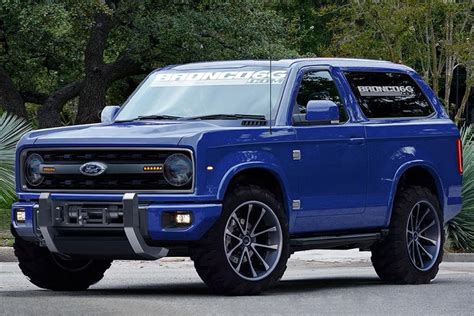 2020 Ford Bronco Concept Fuels More Excitement Man Of Many Ford