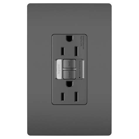 Legrand 1597ntltrbkccd4 Radiant Gfci Wall Outlet