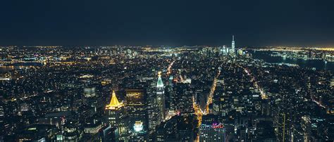 Manhattan New York City Night Photograph By Dan Comaniciu