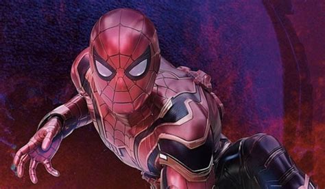 New Detailed Look At Iron Spider Costume From Avengers Infinity War