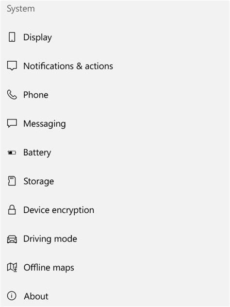 Windows 10 Mobile Getting New Settings Icons In Next Build