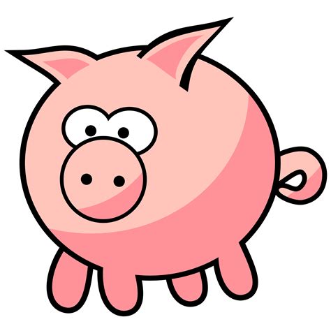 Cartoon Clipart Piggy Cartoon Clipart Pig Img Pewpew