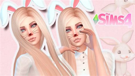 The Sims 4 Create A Sim Easter Bunny Coelhinha Da Páscoa Youtube