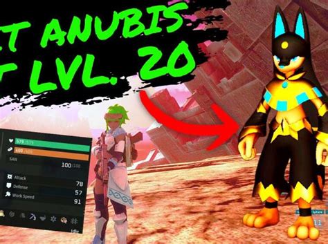 How To Get Anubis At Level In Palworld Palworld Tips And Tricks