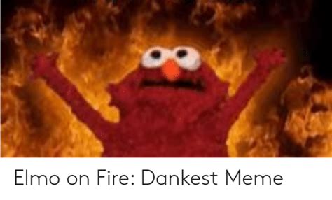 Download Elmo Fire Meme Drawing Png And  Base