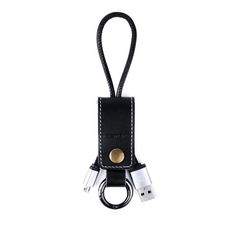 Remax Rc 034m Leather Keychain Western Design Micro Usb Cable For