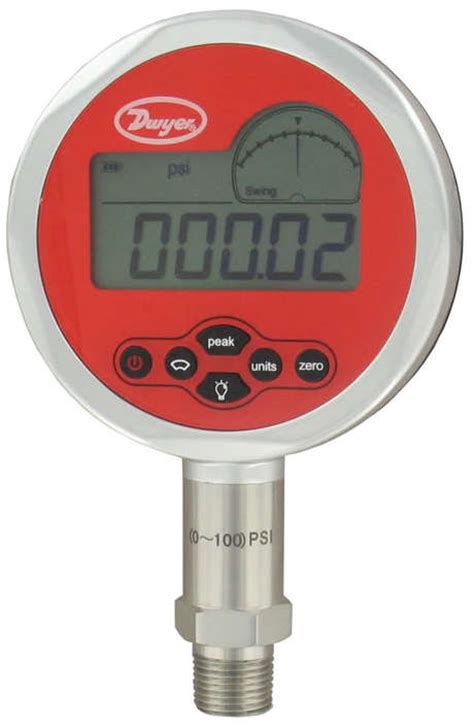 Dwyer Instruments Series Dcgii Digital Calibration Pressure Gauge