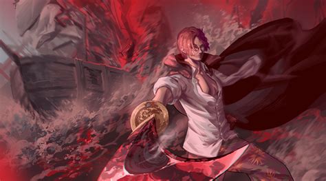 1440x800 Shanks 4K Cool One Piece Illustration 1440x800 Resolution