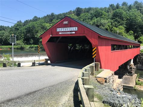 Picturesque Covered Bridges Of Vermont In The Olive Groves