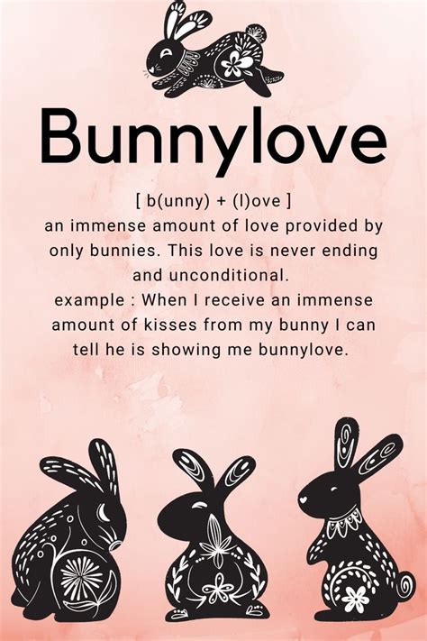 Bunny Love Bunny Love Love Poems