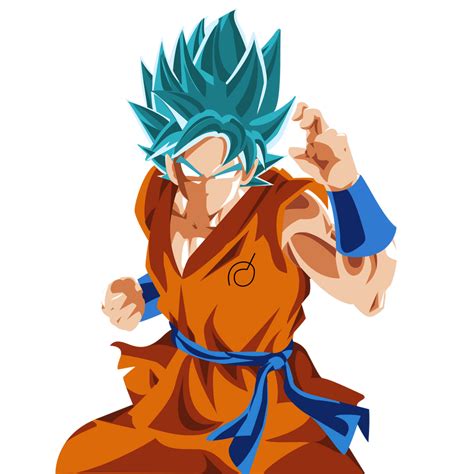 Super Saiyan Blue Goku By Themightyblues On Deviantart