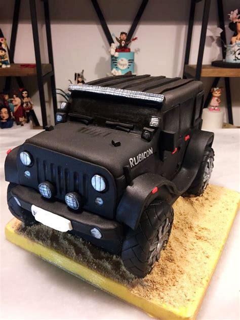 3d Jeep Rubicon Cake Wrangler Cake Jeep Cake Jeep Cake Car Cake