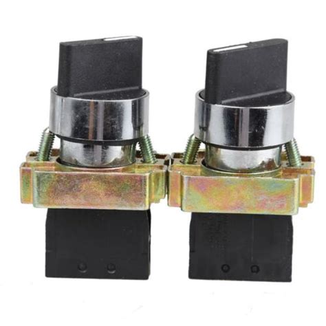2x 10a 2 Position No Maintained 4 Terminal Rotary Selector Switch Xb2