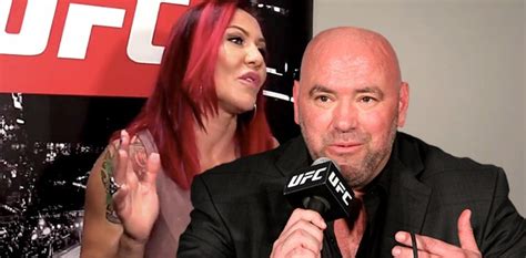 Dana White Promises To Release Cris Cyborg Were Out Of The Cyborg