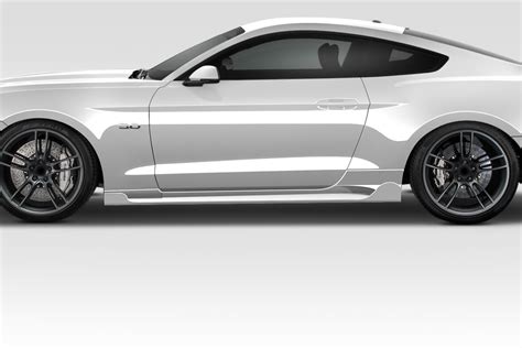 2019 Ford Mustang 0 Sideskirts Body Kit 2015 2019 Ford Mustang