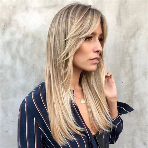 Long Layered Haircuts With Bangs Long Layered Hair In 2019