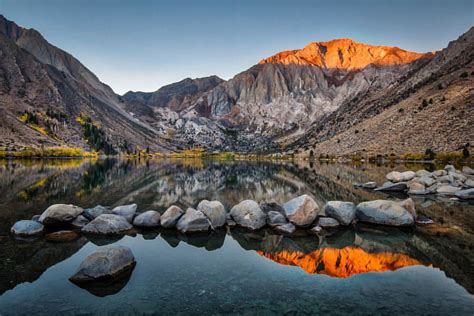 An Early Morning View Of Convict Lake In The Eastern Sierr Flickr