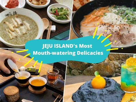 Jeju Islands Most Mouthwatering Delicacies You Must Try KKday Blog