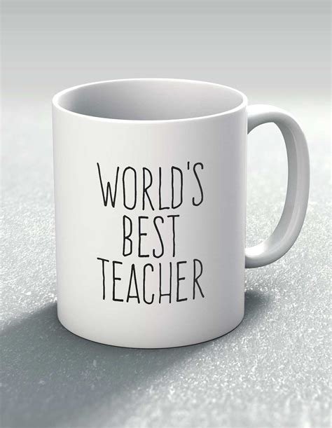 Worlds Best Teacher Mug Mutative Mugs