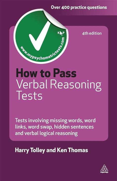 Buy How To Pass Verbal Reasoning Tests Tests Involving Missing Words