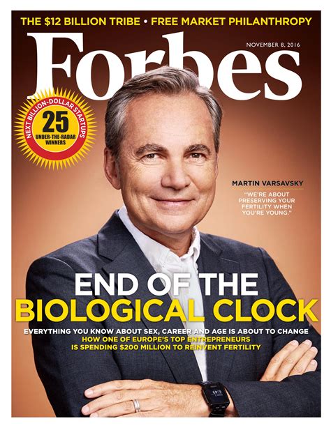Forbes Releases November 8 2016 Issue Of Forbes Magazine Featuring An