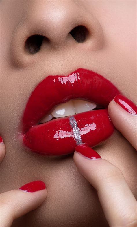 Pin By Non Stop Beauty On Read My Lips Perfect Red Lips Dark Red