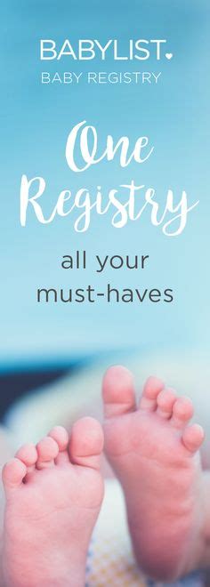Register With Babylist The Best Baby Registry Baby List Best Baby