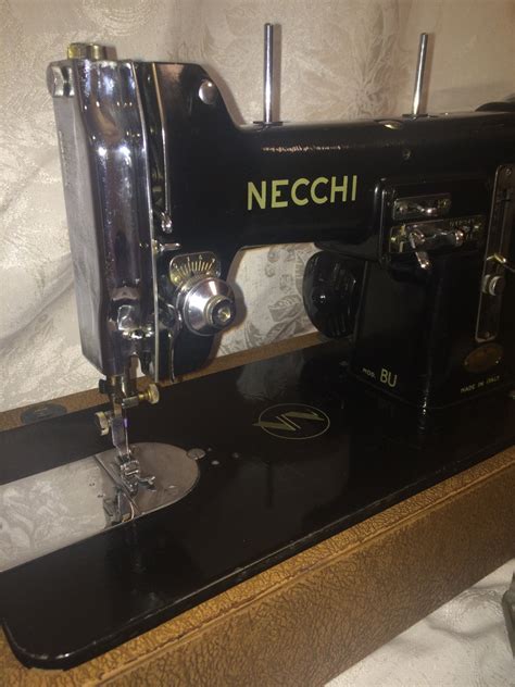 Vintage Necchi Bu Sewing Machine Necchi Bu Vintage Sewing