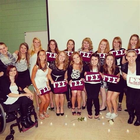 Gamma Sigma Sigma On Instagram “this Is The Beta Delta Chapter Mit Class With Their New Letters