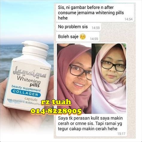 Yang paling penting ada kelulusan kkm. JEMAIMA WHITENING PILLS KULIT BERSERI ANJAL GEBU AWET MUDA ...
