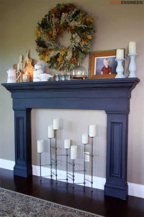 6 Fabulous Faux Fireplaces
