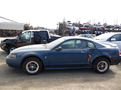 2000 Ford Mustang Blue Coupe 38l At F18022 Rancho Mustang Auto Recycling