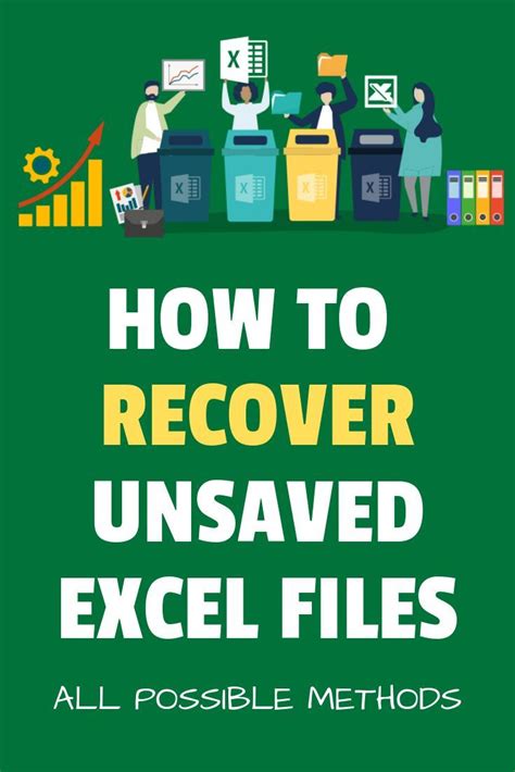 How To Recover Unsaved Excel Files All Options Precautions Excel