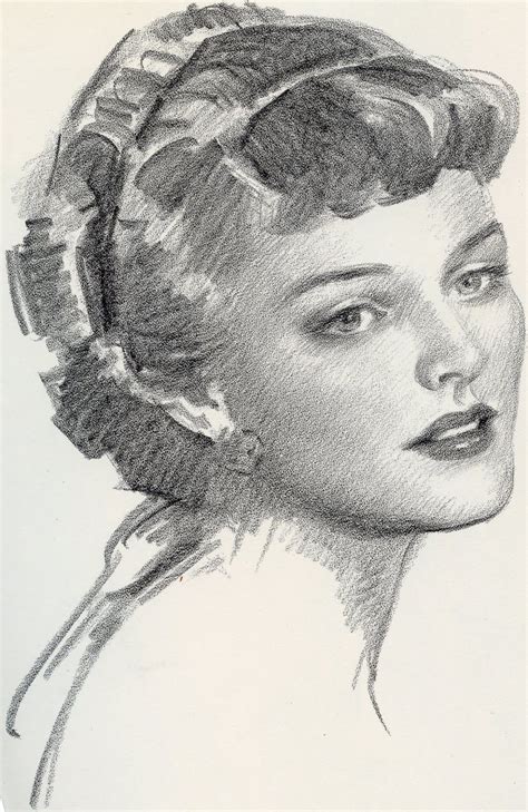 Andrew Loomis Andrew Loomis Portrait Drawing Portrait Sketches