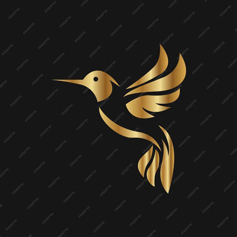 Premium Vector Best Golden Bird Logo Design Template