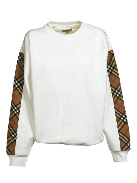 Burberry Vintage Check Detail Sweatshirt Wheretoget