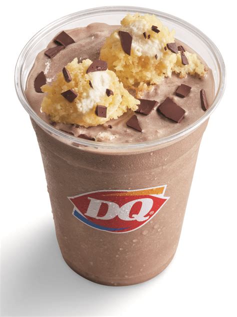 As you can see in the picture, the blizzard is reminiscent of. DQ Summer menu: Cake shakes, Cupfections and Blizzards