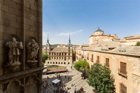 A View Of Beautiful Medieval Toledo Spain Editorial Stock Photo