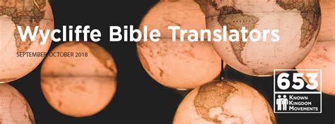 Mission Frontiers September October 2018 Wycliffe Bible Translators