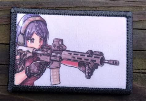 Tactical Anime Girl Ar Sexy Range Bag Shooting Military Usmc Army