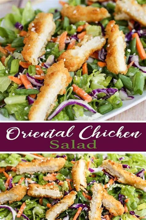 This Oriental Chicken Salad Is An Applebees Copycat Recipe A Tasty