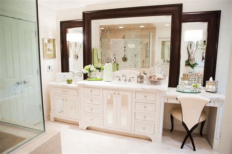 White Luxury Master Bathroom 04 Haskell Interiors