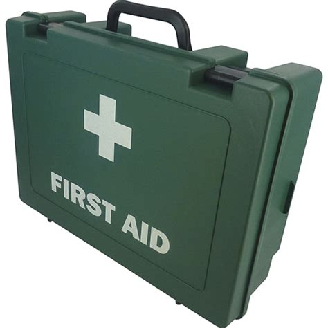 Empty First Aid Box Large Green Green Large Each