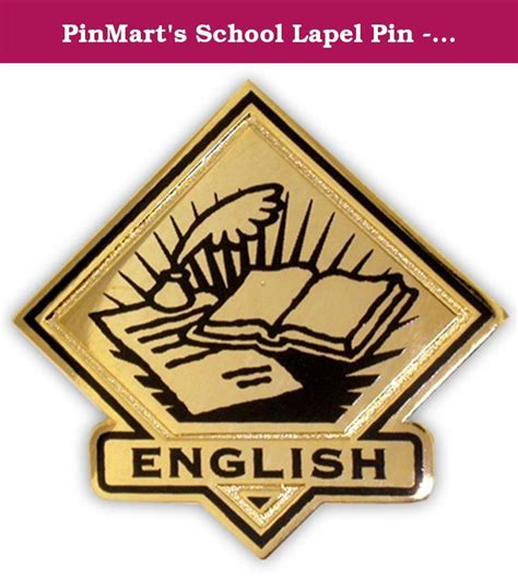 Pinmarts School Lapel Pin English Our Academic And School Pins