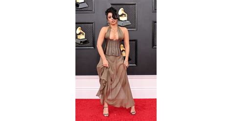 Kali Uchis At The Grammys Grammys Red Carpet Fashion