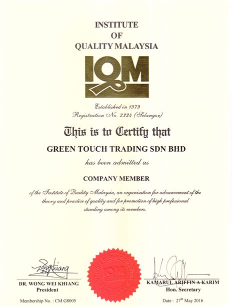 Practising certificate holders must complete minimum 20 professional education (cpe) credit hours of relevant structured and verifiable learning. Green Touch Trading Sdn Bhd, Kuala Lumpur, Malaysia ...