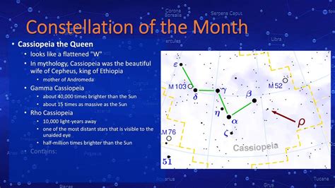 December Constellation Of The Month Cassiopeia The Queen Youtube