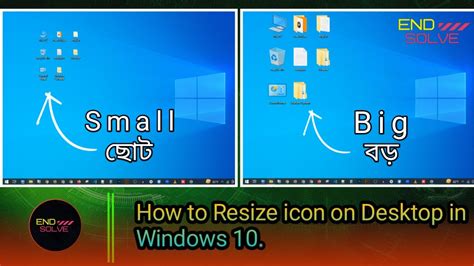 How To Change Icon Size On Windows 10 Change Icon Size Windows 10